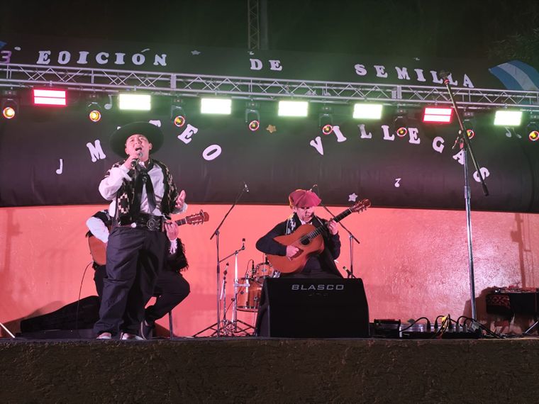 Nachito Villegas canta desde los 4 años.