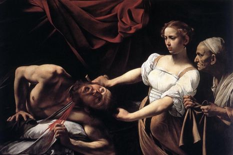 “Judith y Holofernes” otra obra de Caravaggio en el Palacio Barberini “Judith y Holofernes” otra obra de Caravaggio en el Palacio Barberini