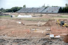 Las obras avanzan en el Gálvez. Las obras avanzan en el Gálvez.
