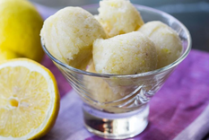Lúcete preparando este delicioso helado de limón casero Foto: Shutterstock