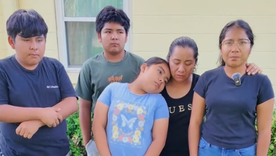 Captura de uno de los videos en TikTok en los que los hermanos Juárez piden ayuda a Trump. Captura de uno de los videos en TikTok en los que los hermanos Juárez piden ayuda a Trump.