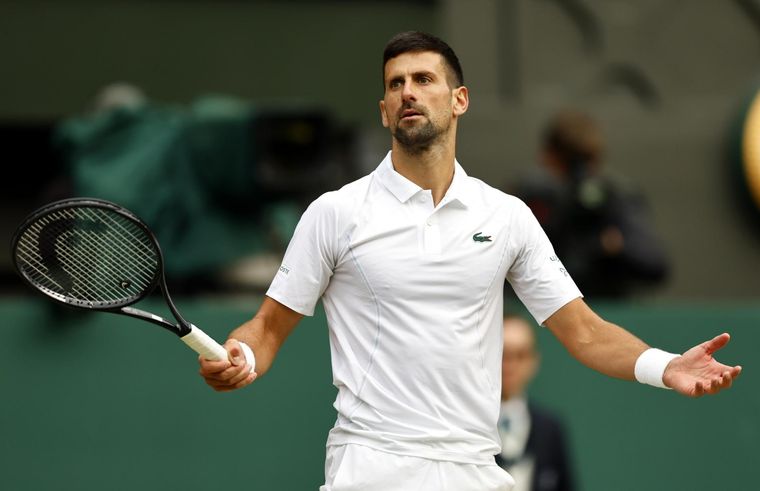 Djokovic habló tras la derrota en Londres. Foto: EFE