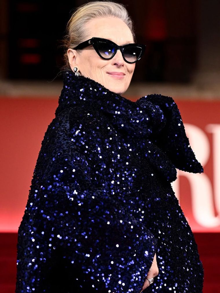 Mirá el look de Meryl Streep en la premiere de Londres.
