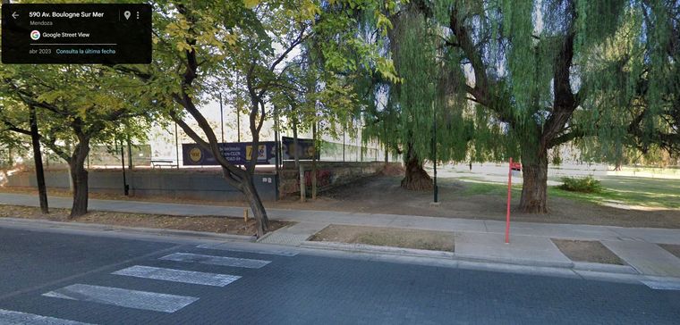 Imagen de 2023 de la zona del derrame. Imagen de 2023 de la zona del derrame.