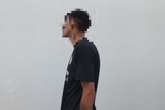 El sujeto detenido por el robo al supermercado céntrico.&nbsp;