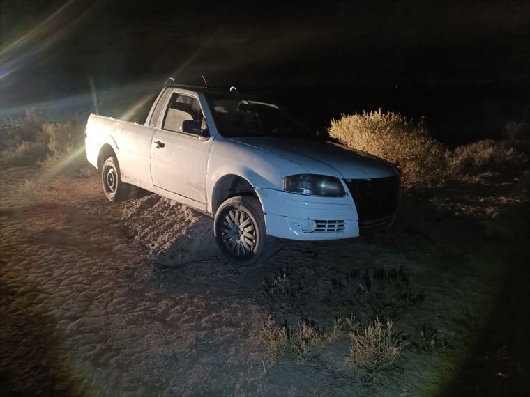 El rodado en el que iba el detenido y su cómplice Foto: Ministerio de Seguridad