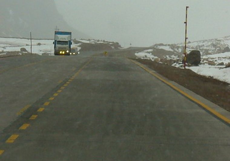 El paso internacional está abierto desde las 9. Foto: Gentileza Aprocam