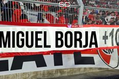 Borja+10, la definición de los hinchas de River. Foto: @lauti_rioss Borja+10, la definición de los hinchas de River. Foto: @lauti_rioss