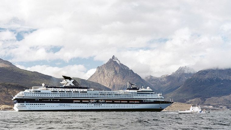 Ushuaia es una de las ciudades portuarias que recibirá cruceros. Foto: Télam