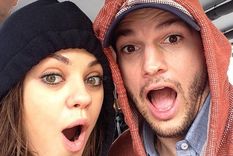 Mila y Ashton, unos copados.