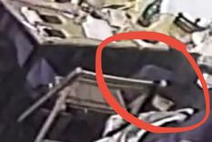 Captura de pantalla del video del hurto.