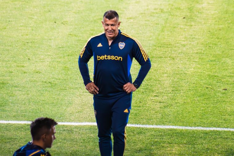 El DT se prepara para recibir al Pincha el sábado. Foto: Santiago Tagua/MDZ