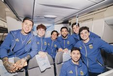 La Selección argentina rumbo a Kansas City para la Copa del Mundo.&nbsp;