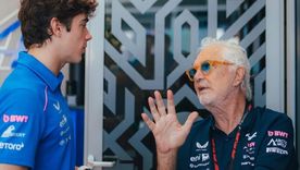 Briatore destacó el talento de Colapinto y lo alentó a enfocarse en su manejo.