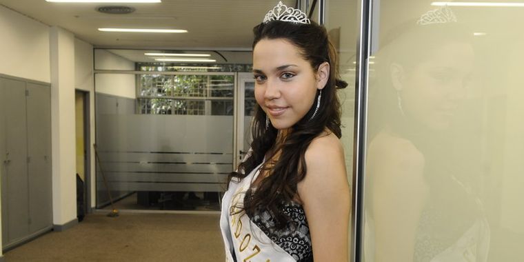 Rosalía visitó la redacción y defendió su pasión. Foto: Alf Ponce / MDZ