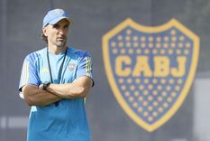 El técnico habló de la visita al Monumental del próximo domingo. Foto: @BocaJrsOficial