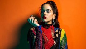 Rosalía eufórica. Foto: Archivo