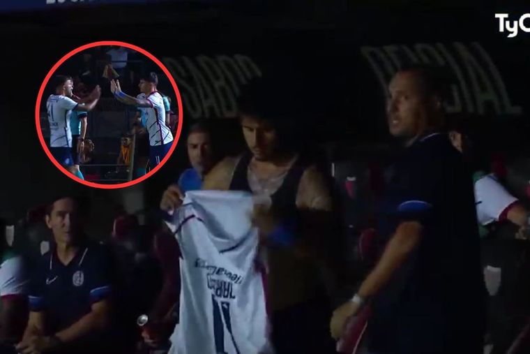 Bareiro y un blooper insólito en el partido de San Lorenzo por Copa Argentina.