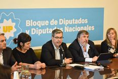 El bloque de Diputados nacionales de Unión por la Patria apuntó contra la Justicia. Foto: Noticias Argentinas El bloque de Diputados nacionales de Unión por la Patria apuntó contra la Justicia. Foto: Noticias Argentinas