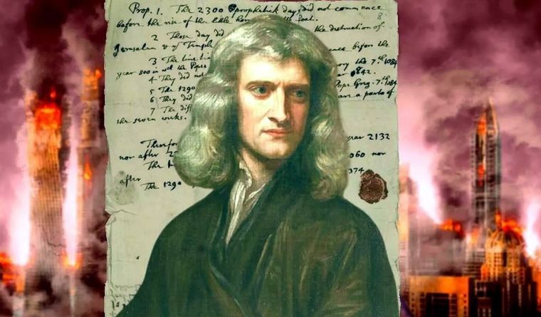 Isaac Newton en un retrato hecho por Godfrey Kneller en 1689 Foto: GodfreyKneller