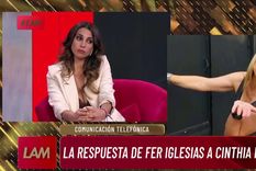 Cinthia Fernández y Fernanda Iglesias protagonizaron un tenso cruce en LAM Las panelistas del programa de Ángel de Brito no se pueden ni ver Foto: Captura de TV
