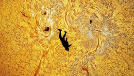 Los autores bautizaron la fotografía como "La caída de Ícaro".