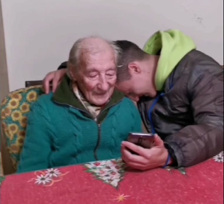 Emoción a flor de piel. Foto: Instagram