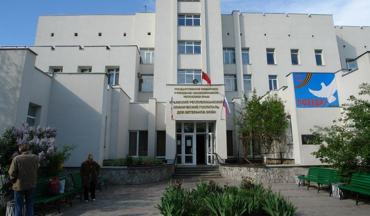 hospital Crimea El hospital militar de Crimea, vigilado. Foto: Simpfgospital.ru