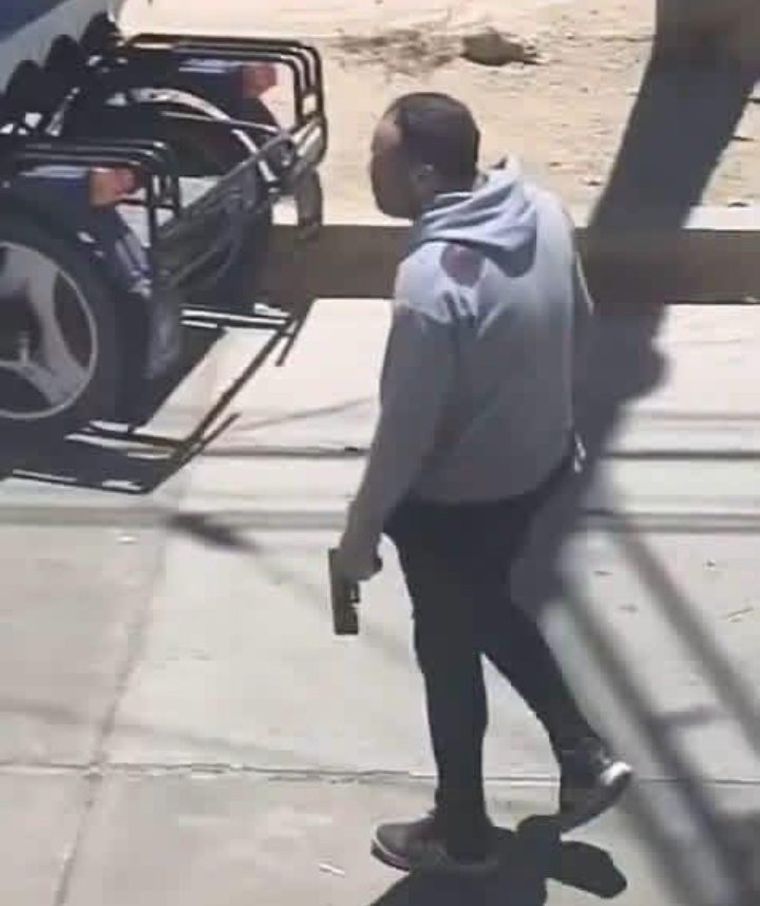 El posible sospechoso del asesinato de la candidata a gobernadora en Perú. El posible sospechoso del asesinato de la candidata a gobernadora en Perú.