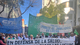 Este jueves, personal de salud del Hospital Garrahan reclama por el aumento salarial