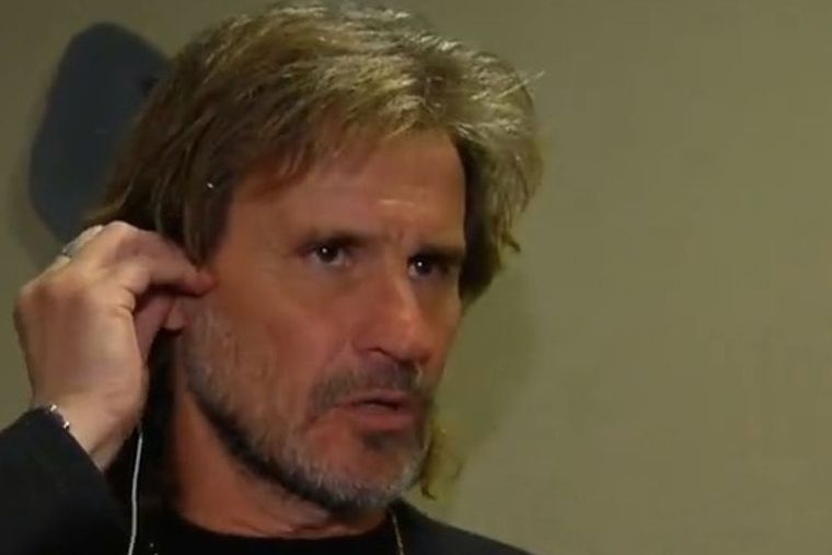 Rubén Insúa El Gallego fue contundente con una crítica a su equipo ante Lanús.