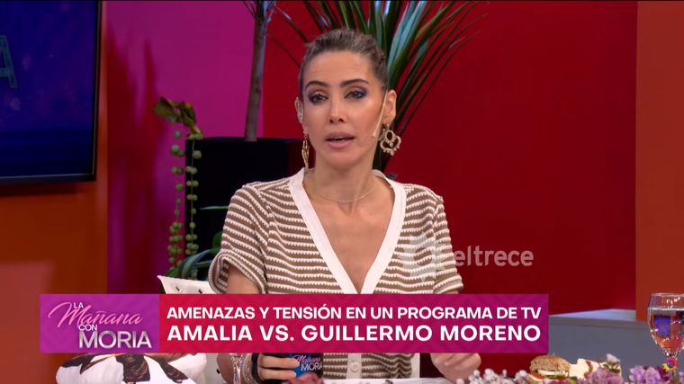 La periodista habló tras el tenso cruce con Guillermo Moreno. La periodista habló tras el tenso cruce con Guillermo Moreno.