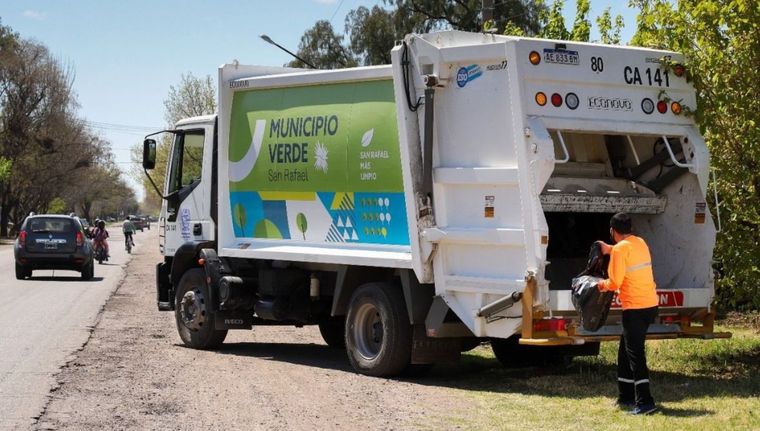 Empleados municipales de San Rafael. Foto: Gentileza Municipalidad de San Rafael Empleados municipales de San Rafael. Foto: Gentileza Municipalidad de San Rafael