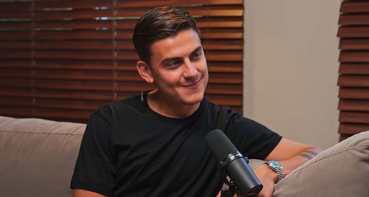 Dybala y su momento de mayor emoción en la final del Mundial. Foto: Captura