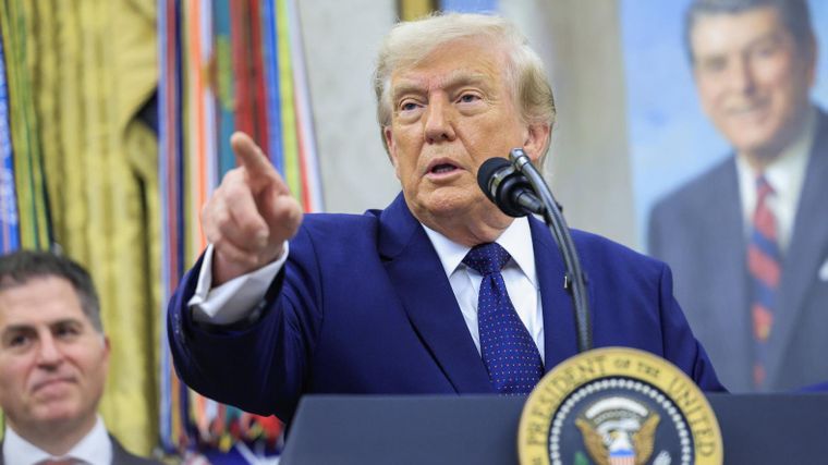 Donald Trump había cargado duro contra España. Foto Efe Donald Trump había cargado duro contra España. Foto Efe