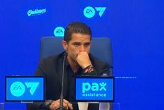 Fernando Gago en conferencia de prensa. Foto: Captura