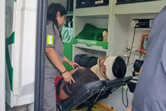 Franco Retamales, entrenador de arqueros de Beltrán, recibió el alta médica. Foto: Gentileza Franco Retamales, entrenador de arqueros de Beltrán, recibió el alta médica. Foto: Gentileza