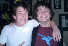 David Holmes y Daniel Radcliffe se hicieron amigos en el set de Harry Potter.