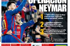 impacto en la prensa espanola por los dichos de neymar sobre messi