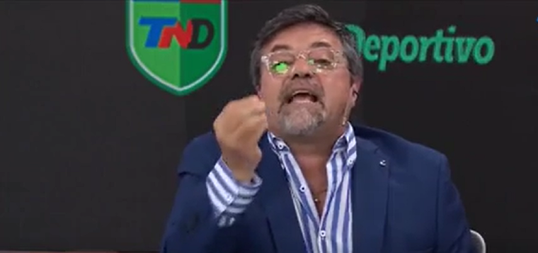 El director técnico habló de las fallas arbitrales.