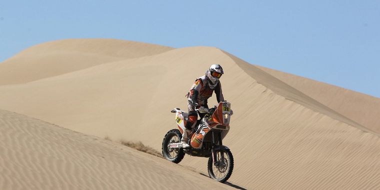 El Dakar se desarrollará por segundo día en Perú.