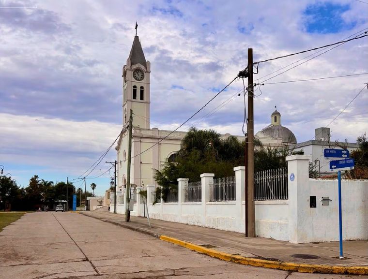 La calle de Cruz Alta que se llamará Papa Francisco. Foto: Gentileza Cruz Alta