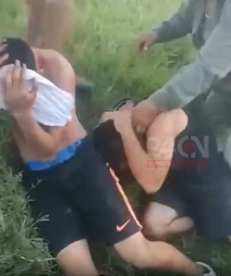 Las imágenes del brutal episodio Foto: Captura de video