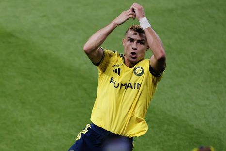 Cristiano Ronaldo marcó un golazo en el triunfo del Al-Nassr e igualó un récord mundial de River. Cristiano Ronaldo marcó un golazo en el triunfo del Al-Nassr e igualó un récord mundial de River.