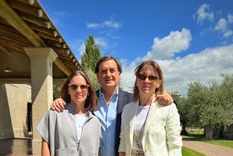 Carlos Pulenta junto a su esposa y si hija Paula. Foto: Gentileza Carlos Pulenta junto a su esposa y si hija Paula. Foto: Gentileza