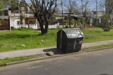 El vecino buscaba ropa cuando se encontró con los fetos Foto: Gentileza Crónica