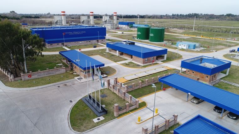 La Central de Ezeiza ya está habilitada para producir a pleno. Foto: Gentileza