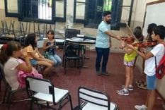 La Orquesta Escuela de San Martín trabaja con chicos desde los 9 años