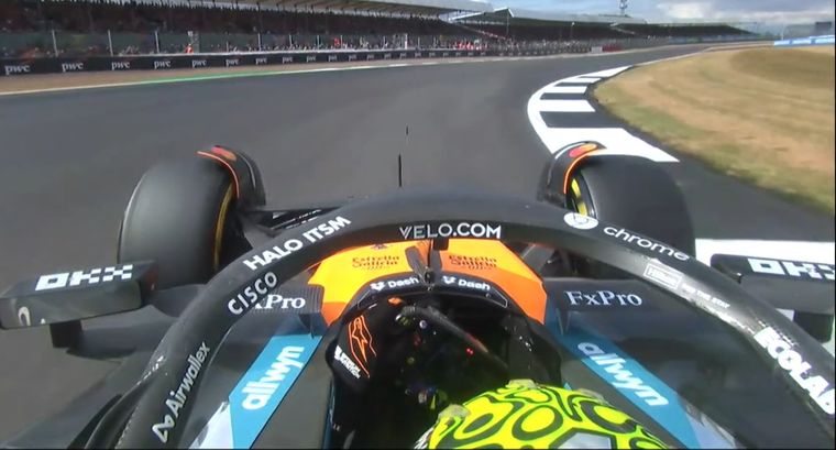Lando Norris fue el ganador en Silverstone