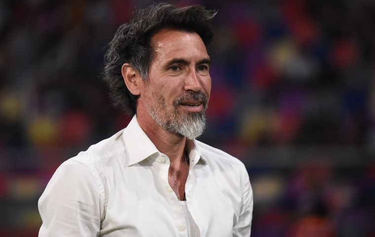 Eduardo Domínguez, DT de Estudiantes, habló luego de la victoria ante Central Córdoba y evitó opinar sobre el conflicto entre el club y la AFA.
